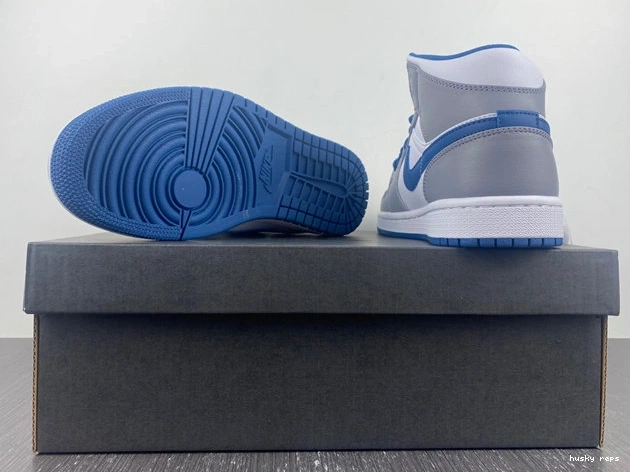 Cheap Husky Blue Cement Mid DO8423- True 1 3690 Comfortable Jordan 1014